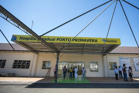 Inauguração do Hospital Regional de Porto Primavera em Rosana